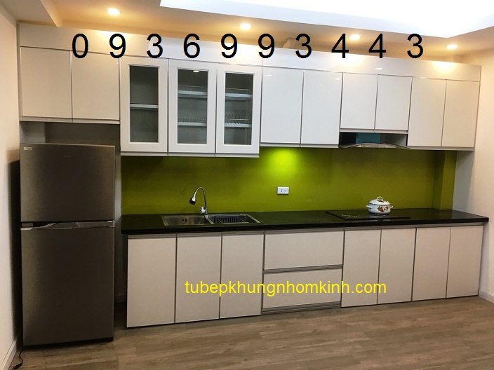tủ bếp Acrylic chữ I tủ bếp Acrylic chữ I