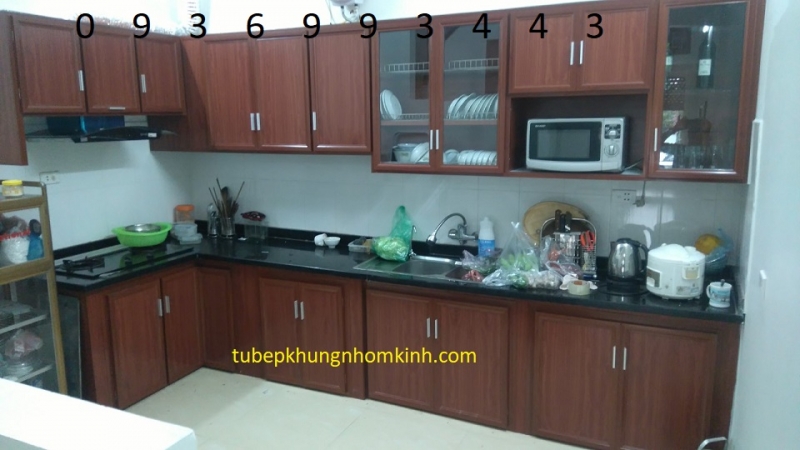 tủ bếp nhôm tủ bếp nhôm