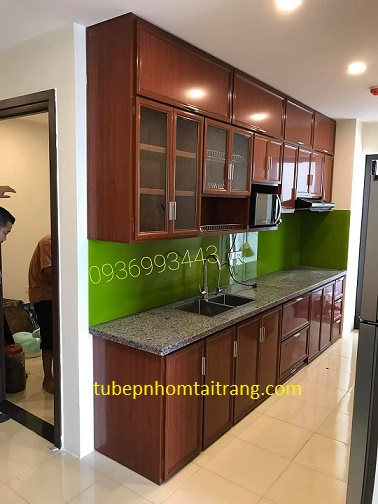thiết kế tủ bếp nhôm chữ I đẹp thiết kế tủ bếp nhôm chữ I đẹp