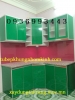 tủ bếp nhôm cánh acrylic chữ L - anh 1 tủ bếp nhôm cánh acrylic chữ L - anh 1