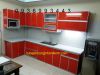 tủ bếp nhôm cánh Acrylic - anh 1